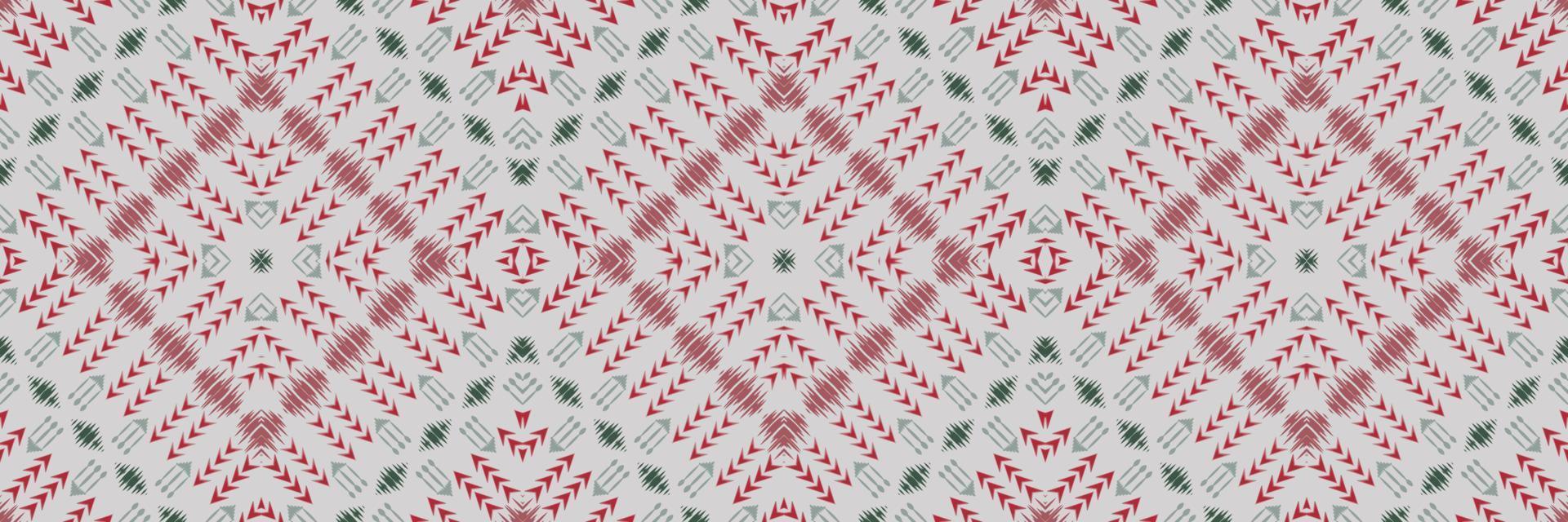 Batik Textile ikat flower seamless pattern digital vector design for Print saree Kurti Borneo Fabric border brush symbols swatches designer