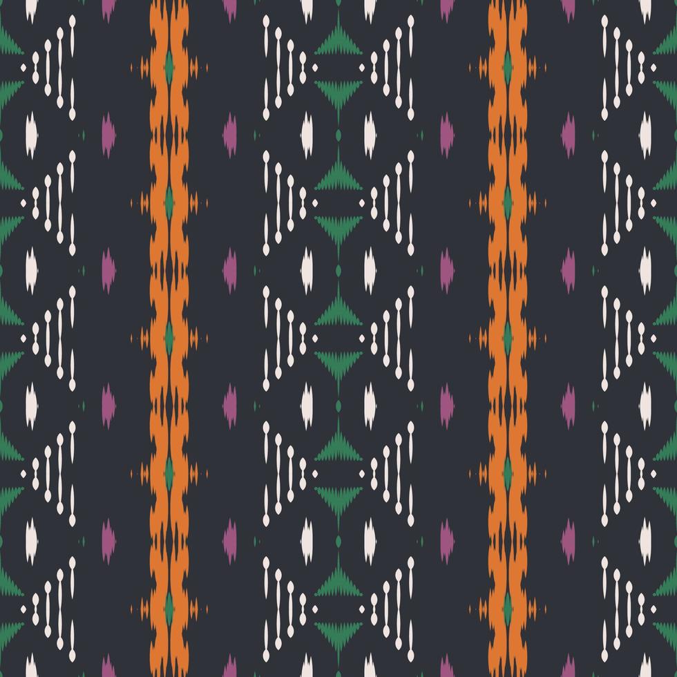 Motif ikat print batik textile seamless pattern digital vector design for Print saree Kurti Borneo Fabric border brush symbols swatches designer