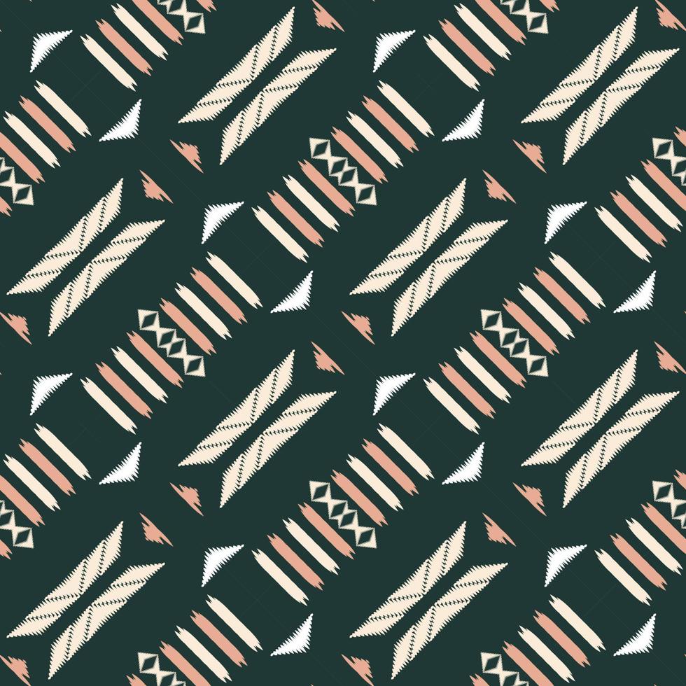 Batik Textile ikat background seamless pattern digital vector design for Print saree Kurti Borneo Fabric border brush symbols swatches designer