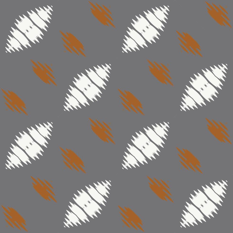 Ikat dots tribal chevron Seamless Pattern. Ethnic Geometric Ikkat Batik Digital vector textile Design for Prints Fabric saree Mughal brush symbol Swaths texture Kurti Kurtis Kurtas