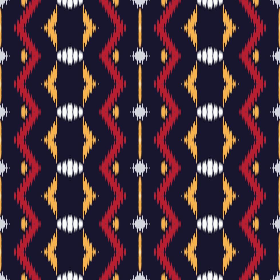 Batik Textile Ethnic ikat vector seamless pattern digital vector design for Print saree Kurti Borneo Fabric border brush symbols swatches party wear