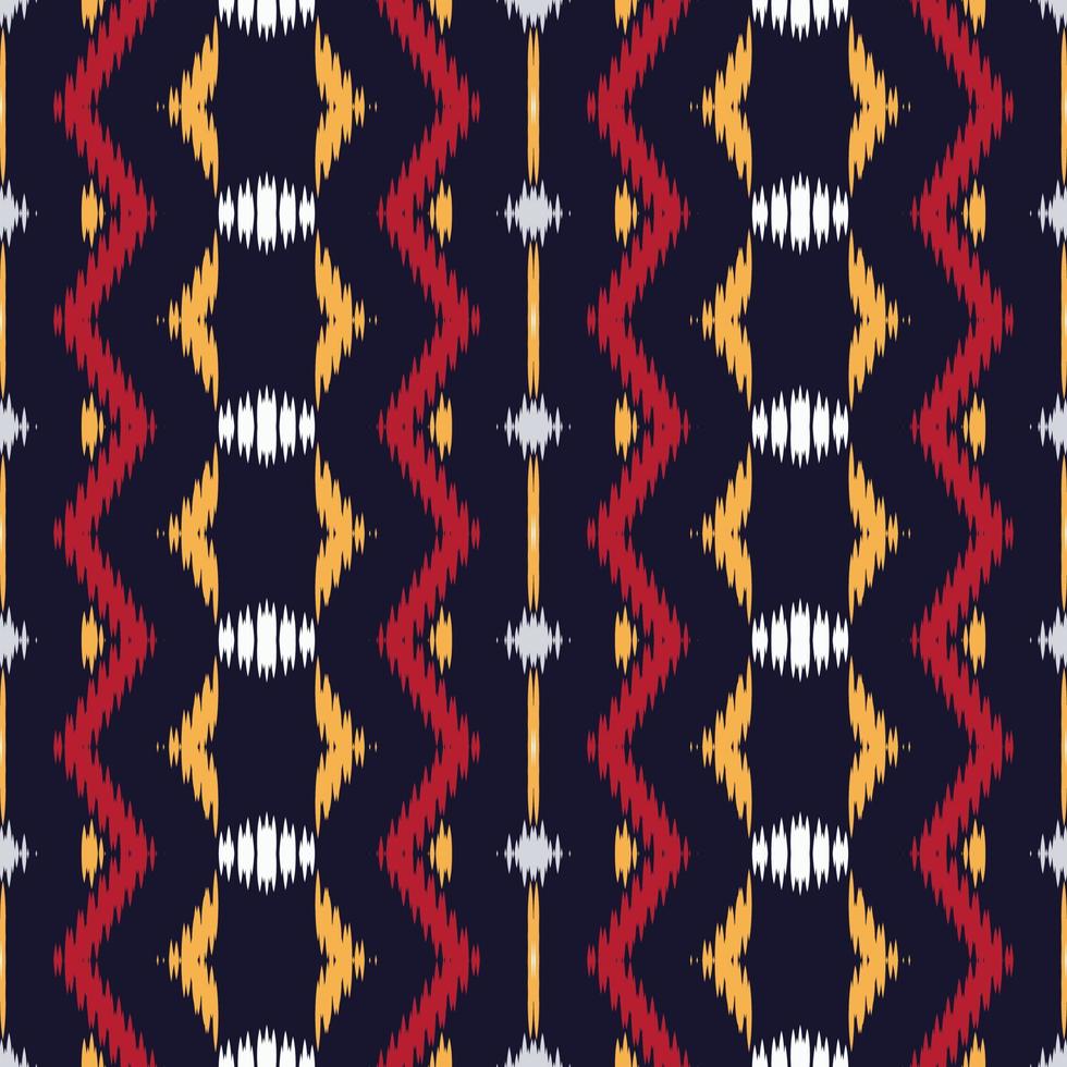 Batik Textile Ethnic ikat vector seamless pattern digital vector design for Print saree Kurti Borneo Fabric border brush symbols swatches party wear