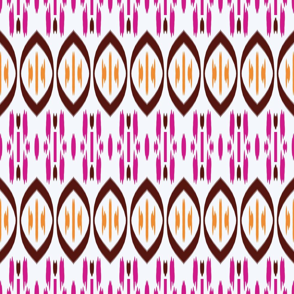 Motif ikat chevron seamless pattern digital vector design for Print saree Kurti Borneo Fabric border brush symbols swatches designer