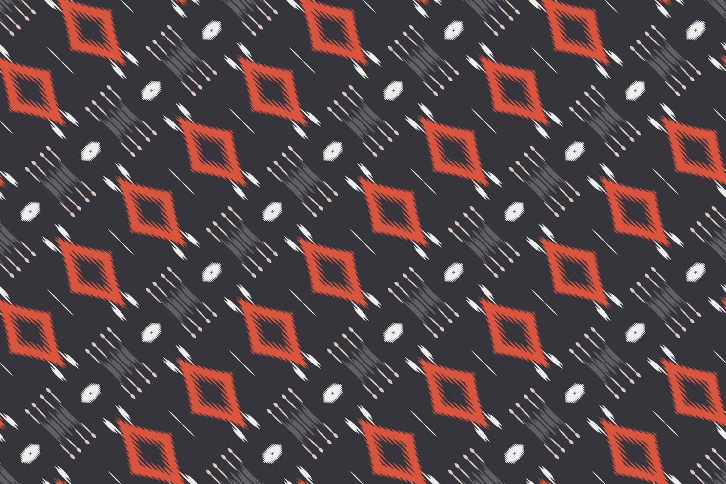 Batik Textile Motif ikat chevron seamless pattern digital vector design for Print saree Kurti Borneo Fabric border brush symbols swatches cotton