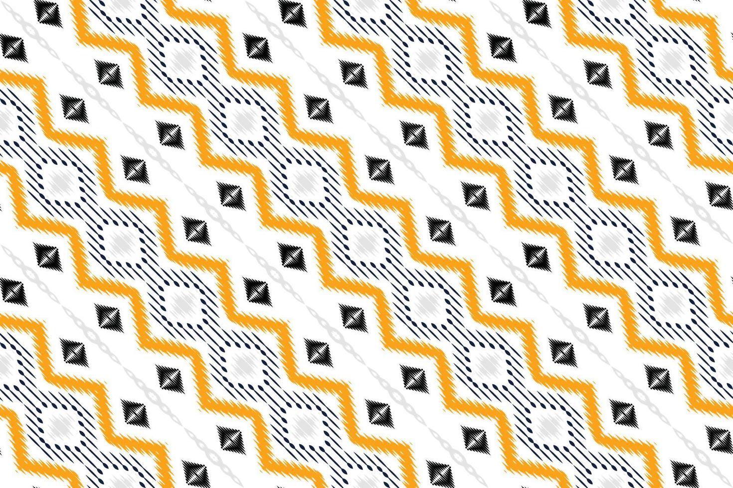 batik textil ikat rayas de patrones sin fisuras diseño vectorial digital para imprimir saree kurti borneo borde de tela símbolos de pincel muestras de algodón vector