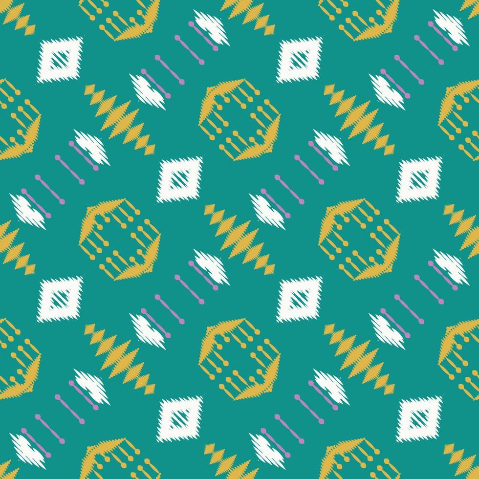 Batik Textile Motif ikat fabric seamless pattern digital vector design for Print saree Kurti Borneo Fabric border brush symbols swatches designer