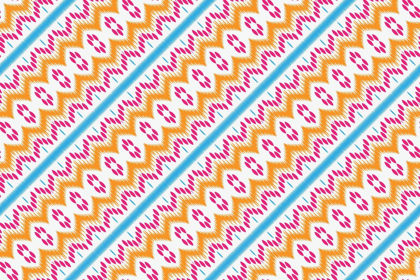 Batik Textile Motif ikat seamless pattern digital vector design for Print saree Kurti Borneo Fabric border brush symbols swatches designer