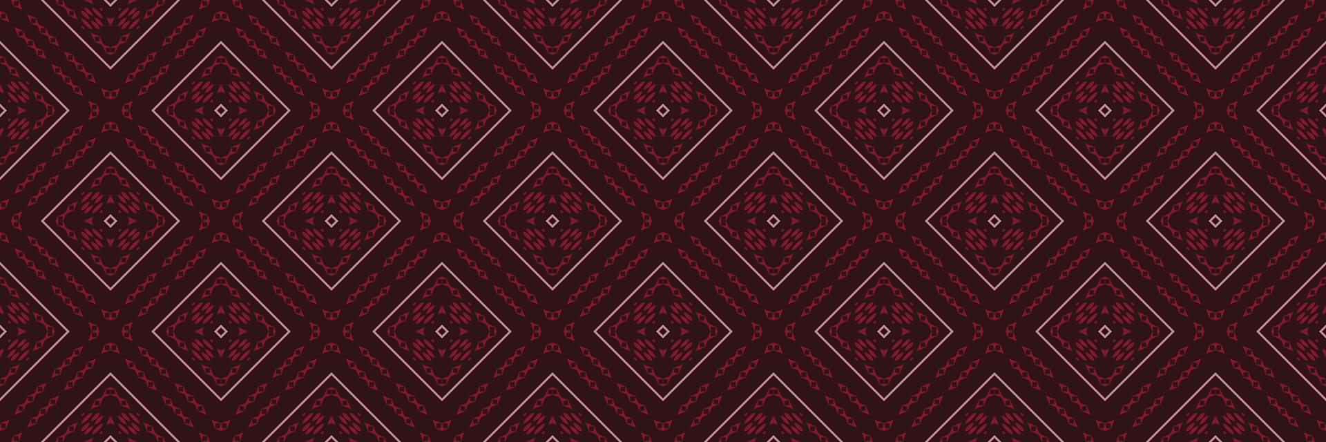 Batik Textile Motif ikat seamless pattern digital vector design for Print saree Kurti Borneo Fabric border brush symbols swatches cotton
