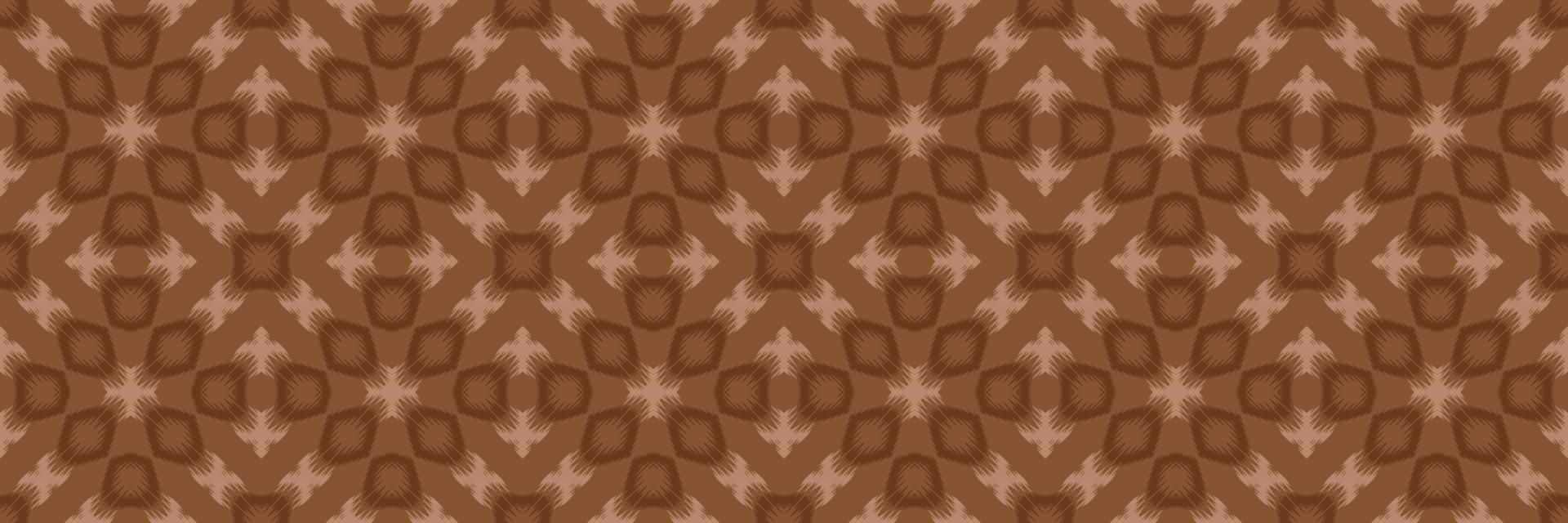 Batik Textile Ikkat or ikat damask seamless pattern digital vector design for Print saree Kurti Borneo Fabric border brush symbols swatches party wear