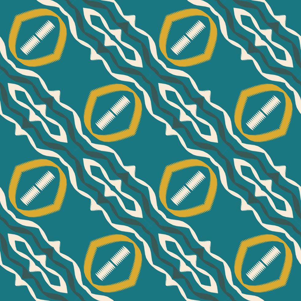Batik Textile Motif African ikat seamless pattern digital vector design for Print saree Kurti Borneo Fabric border brush symbols swatches designer