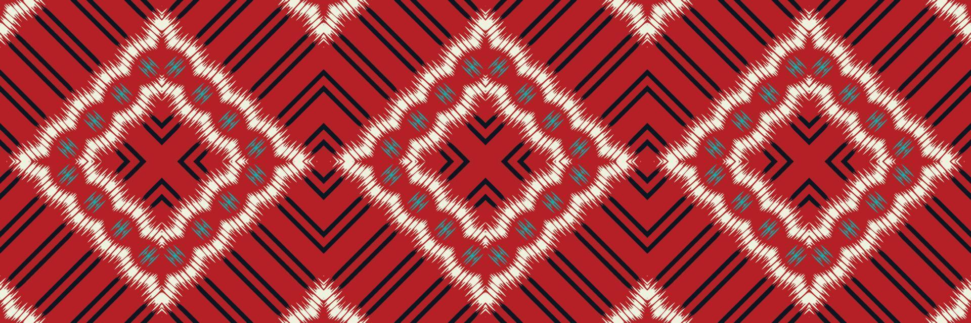 Batik Textile African ikat seamless pattern digital vector design for Print saree Kurti Borneo Fabric border brush symbols swatches designer