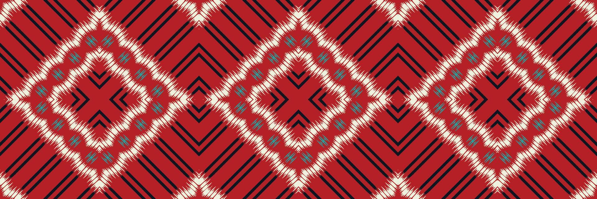 Batik Textile African ikat seamless pattern digital vector design for Print saree Kurti Borneo Fabric border brush symbols swatches designer