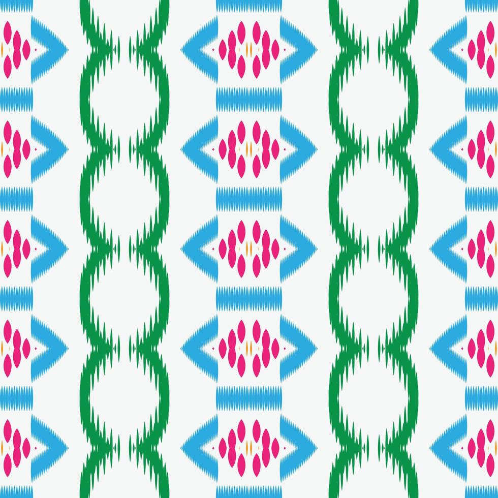ikat chevron batik textile seamless pattern digital vector design for Print saree Kurti Borneo Fabric border brush symbols swatches designer
