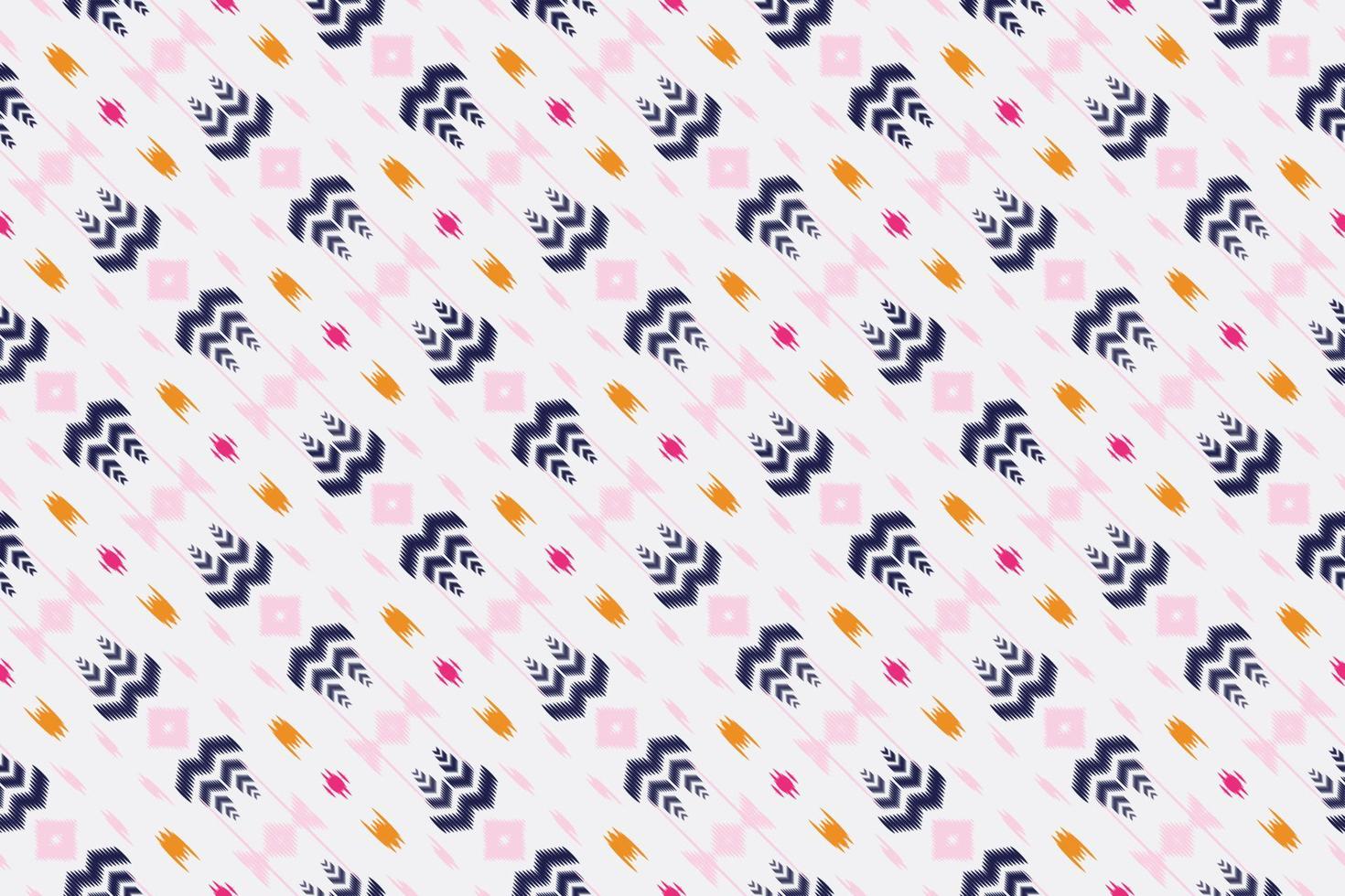 Batik Textile Motif ikat stripe seamless pattern digital vector design for Print saree Kurti Borneo Fabric border brush symbols swatches designer