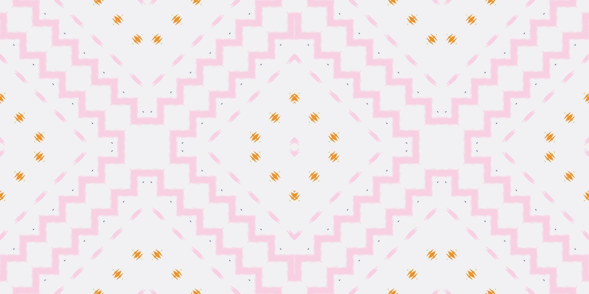 Ethnic ikat floral batik textile seamless pattern digital vector design for Print saree Kurti Borneo Fabric border brush symbols swatches designer