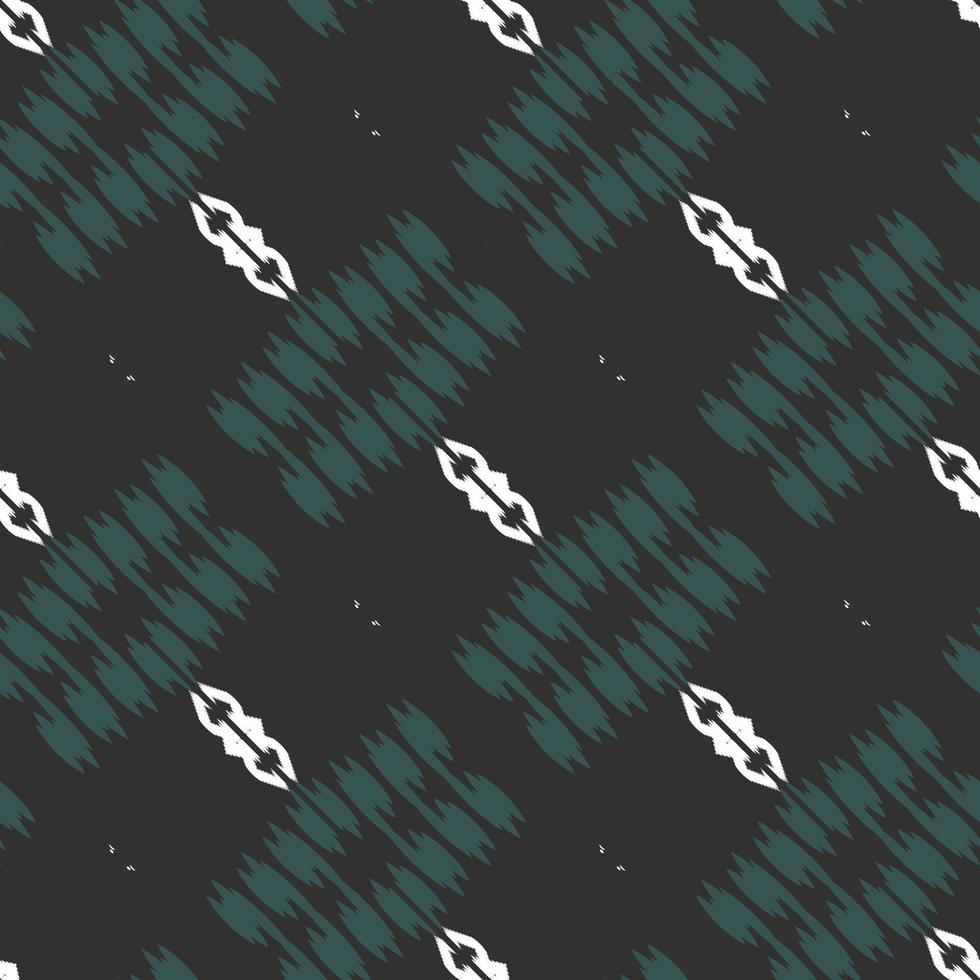 Ikat floral tribal abstract Seamless Pattern. Ethnic Geometric Batik Ikkat Digital vector textile Design for Prints Fabric saree Mughal brush symbol Swaths texture Kurti Kurtis Kurtas