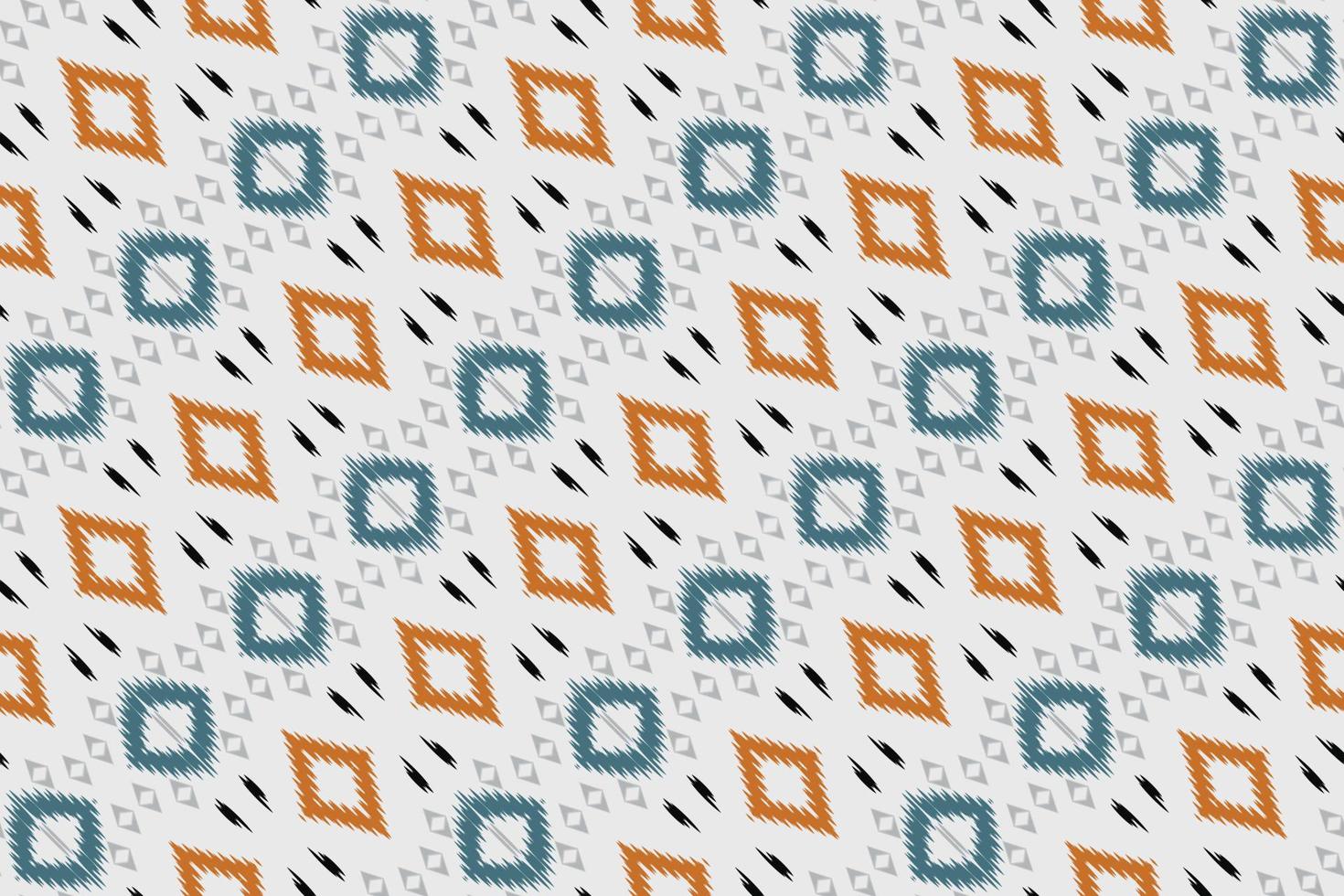 Batik Textile ikat stripes seamless pattern digital vector design for Print saree Kurti Borneo Fabric border brush symbols swatches designer
