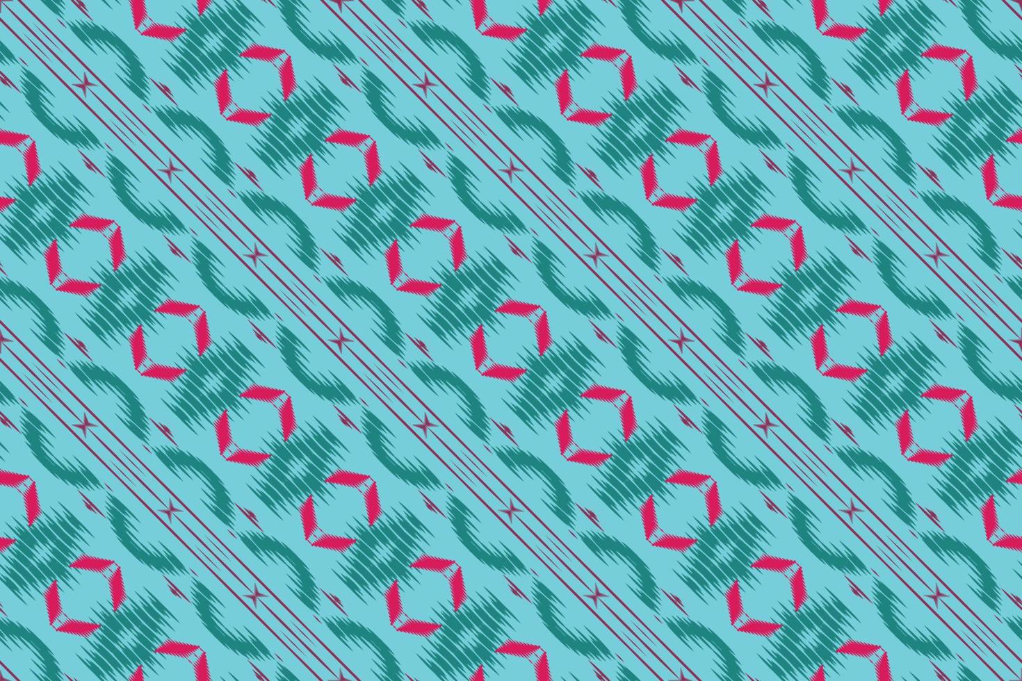 Batik Textile ikat triangle seamless pattern digital vector design for Print saree Kurti Borneo Fabric border brush symbols swatches cotton