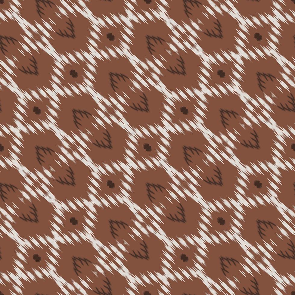 Batik Textile Motif ikat print seamless pattern digital vector design for Print saree Kurti Borneo Fabric border brush symbols swatches party wear