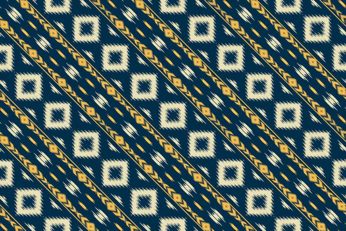 Batik Textile Motif ikat texture seamless pattern digital vector design for Print saree Kurti Borneo Fabric border brush symbols swatches cotton