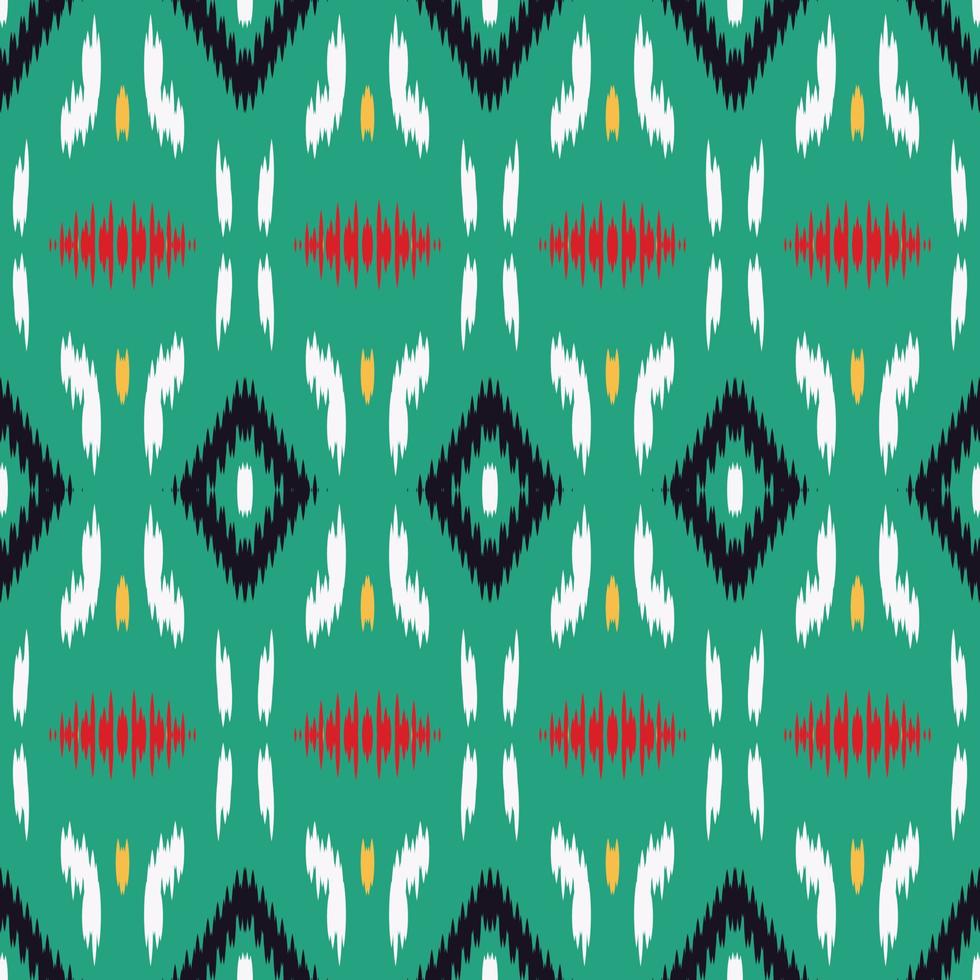 Motif ikat Aztec seamless pattern digital vector design for Print saree Kurti Borneo Fabric border brush symbols swatches stylish