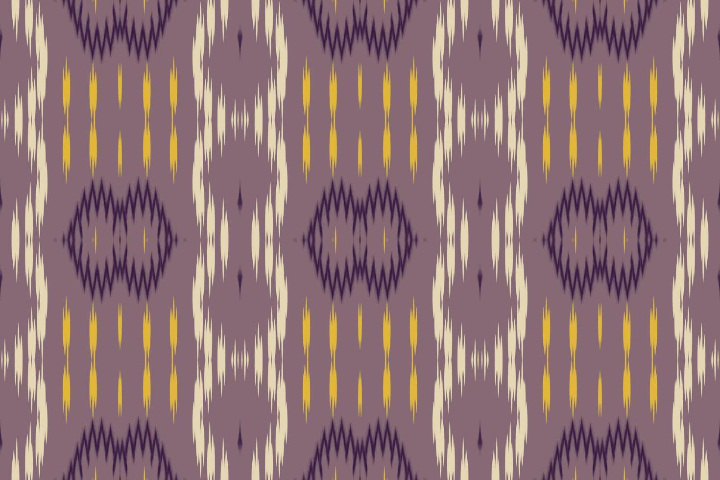 Ikat diamond tribal chevron Seamless Pattern. Ethnic Geometric Ikkat Batik Digital vector textile Design for Prints Fabric saree Mughal brush symbol Swaths texture Kurti Kurtis Kurtas