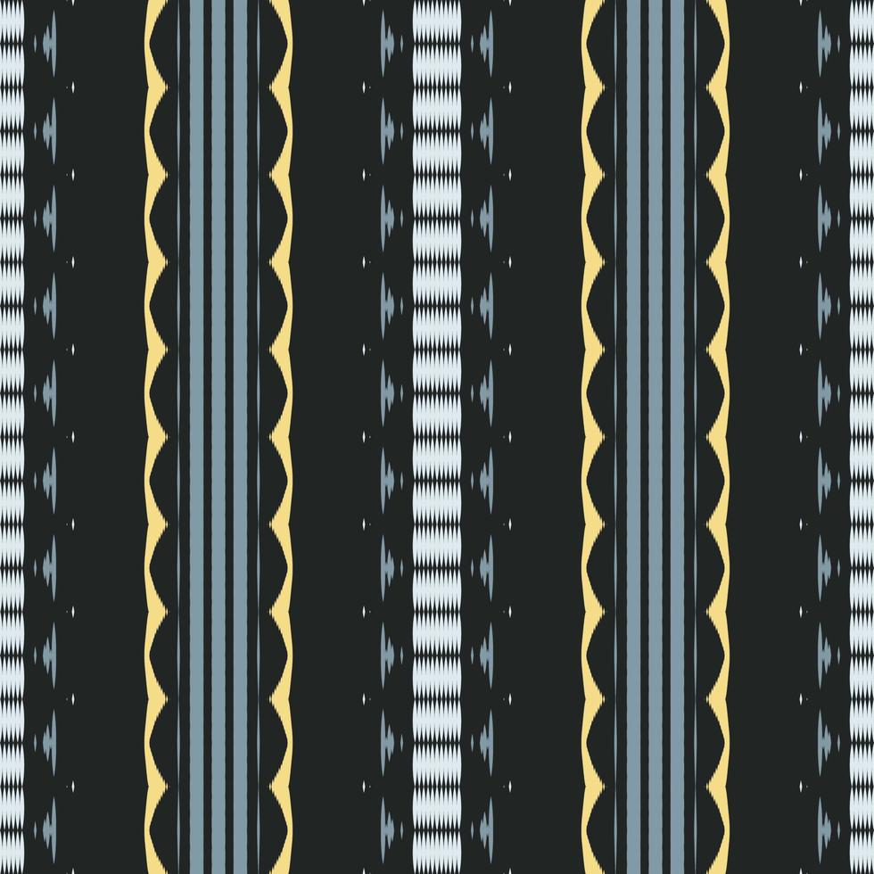 Ikkat or ikat diamond batik textile seamless pattern digital vector design for Print saree Kurti Borneo Fabric border brush symbols swatches designer