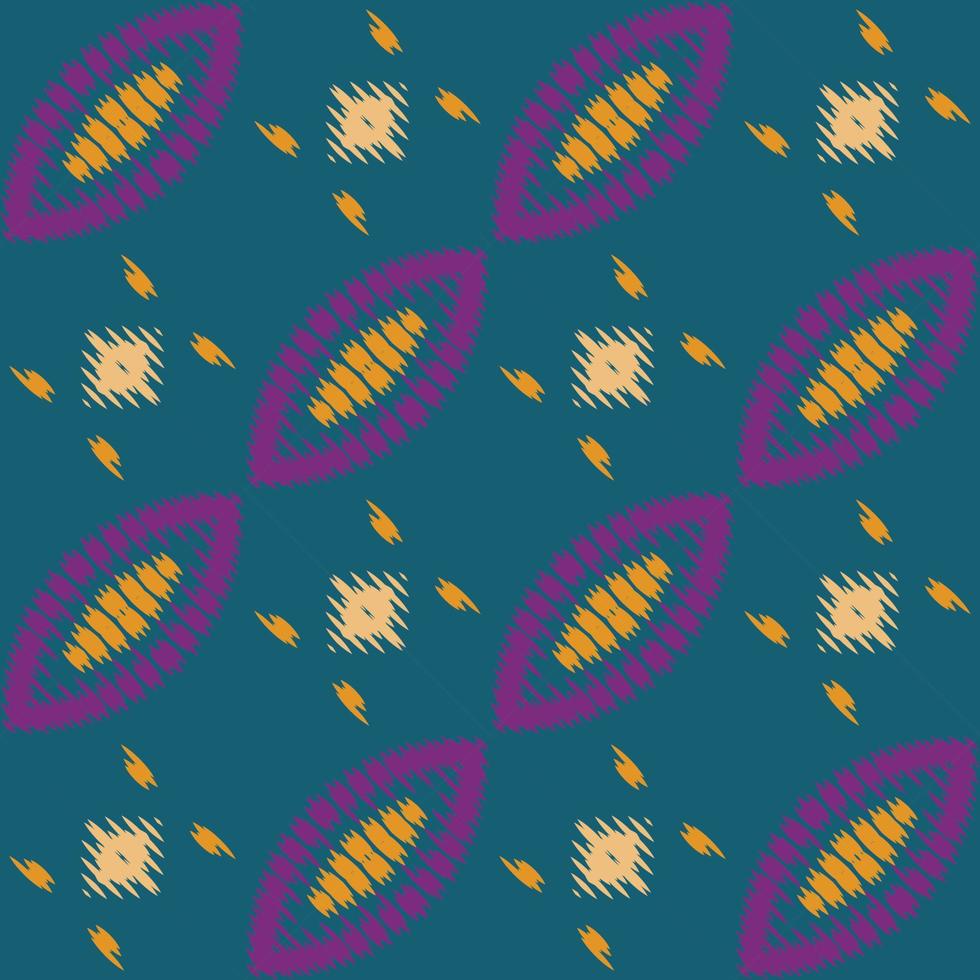 Batik Textile ikat triangle seamless pattern digital vector design for Print saree Kurti Borneo Fabric border brush symbols swatches designer