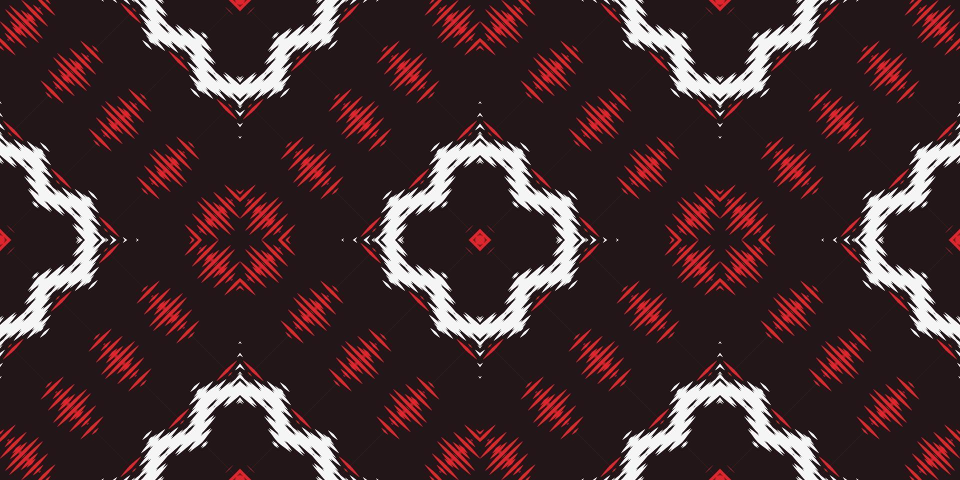 Motif ikat design batik textile seamless pattern digital vector design for Print saree Kurti Borneo Fabric border brush symbols swatches designer