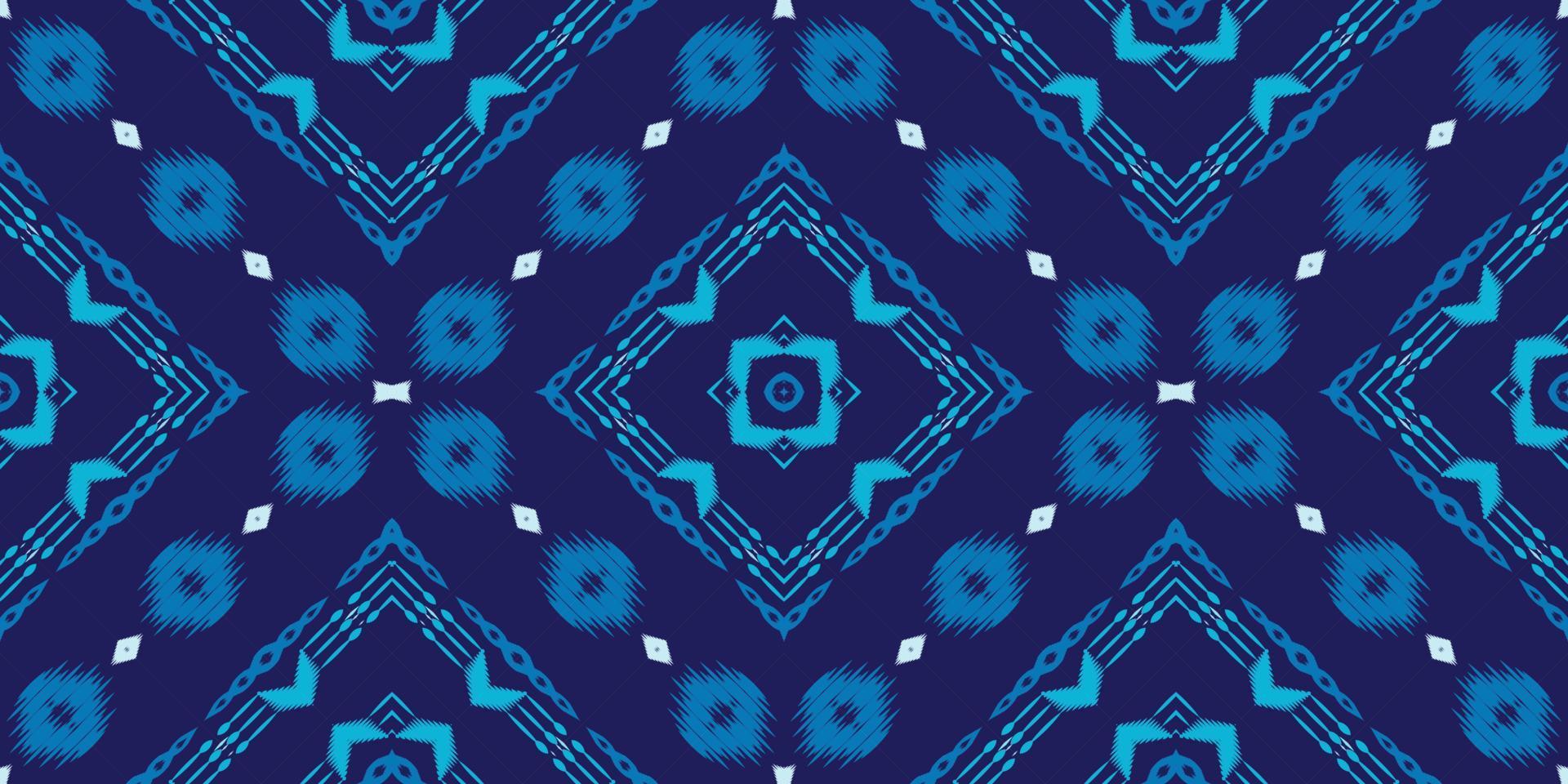 Ikat diamond tribal color Seamless Pattern. Ethnic Geometric Ikkat Batik Digital vector textile Design for Prints Fabric saree Mughal brush symbol Swaths texture Kurti Kurtis Kurtas