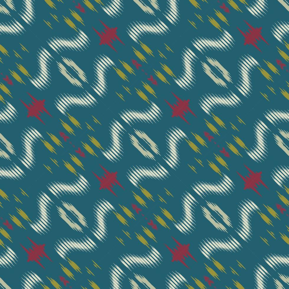 Batik Textile ikat chevron seamless pattern digital vector design for Print saree Kurti Borneo Fabric border brush symbols swatches stylish