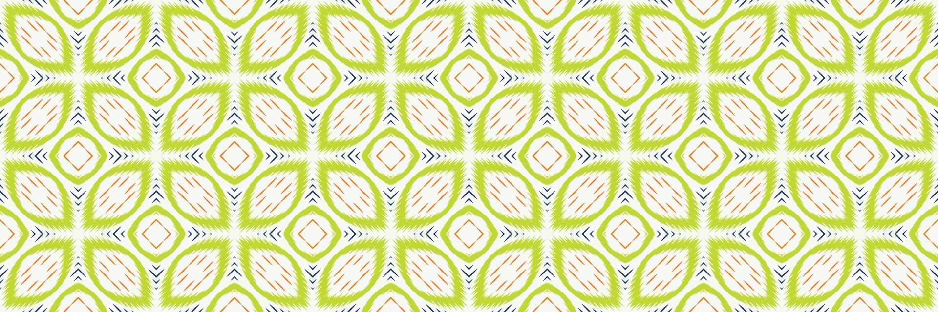 Batik Textile ikat texture seamless pattern digital vector design for Print saree Kurti Borneo Fabric border brush symbols swatches designer