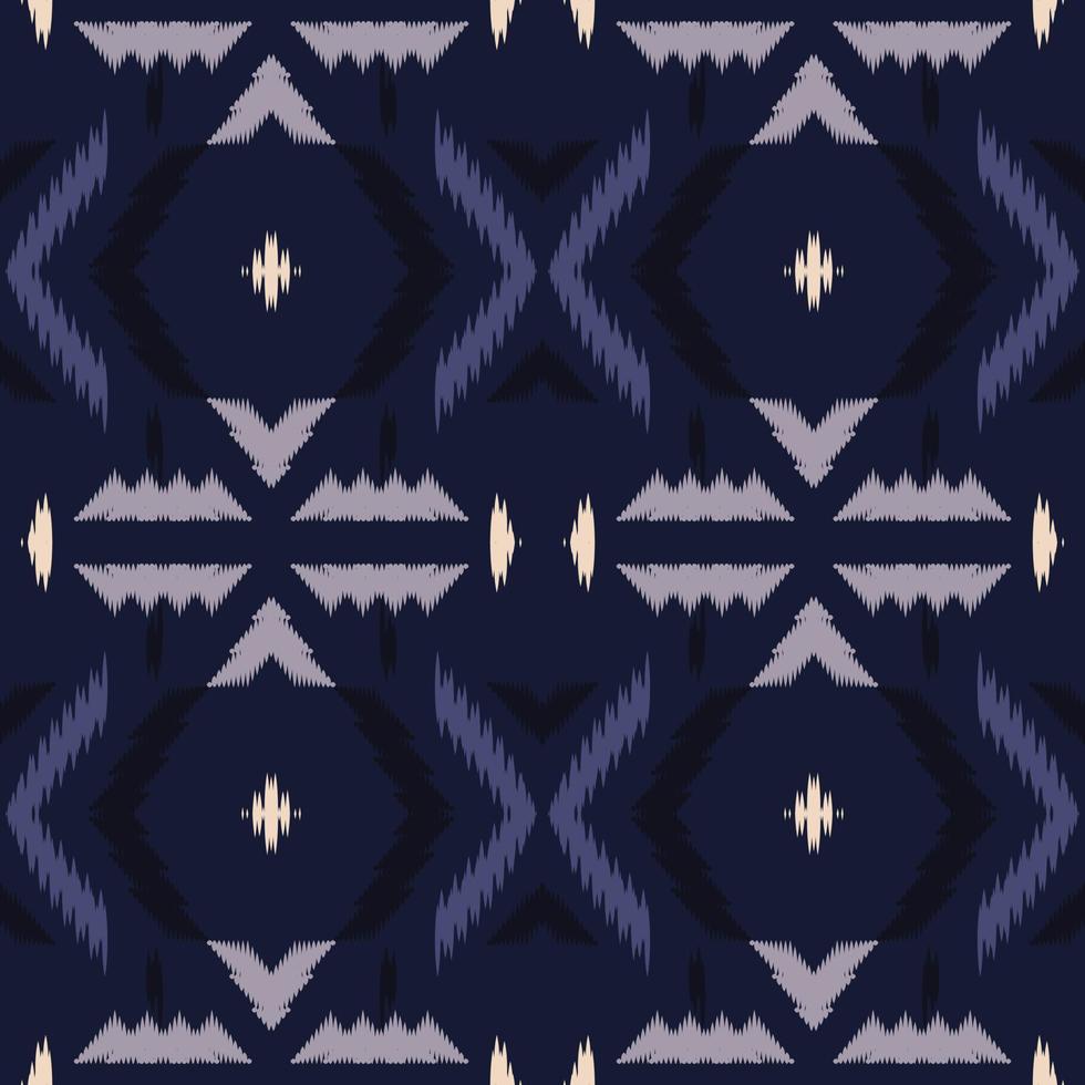 Ikat flowers tribal backgrounds Seamless Pattern. Ethnic Geometric Ikkat Batik Digital vector textile Design for Prints Fabric saree Mughal brush symbol Swaths texture Kurti Kurtis Kurtas