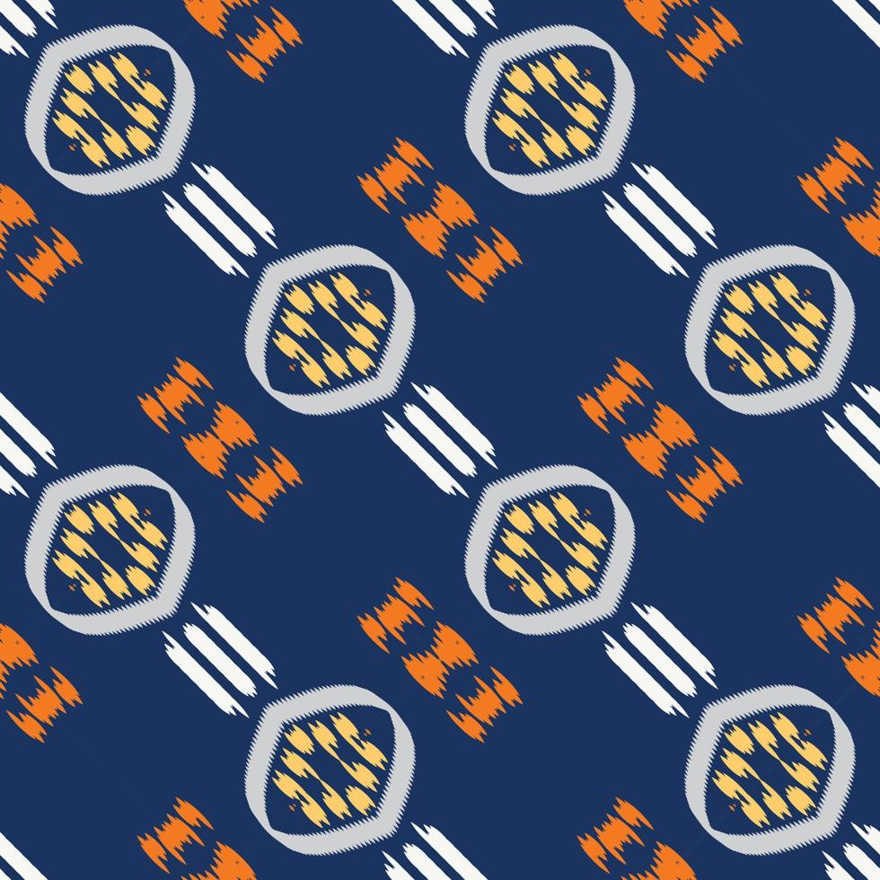 Batik Textile ikat stripe seamless pattern digital vector design for Print saree Kurti Borneo Fabric border brush symbols swatches designer