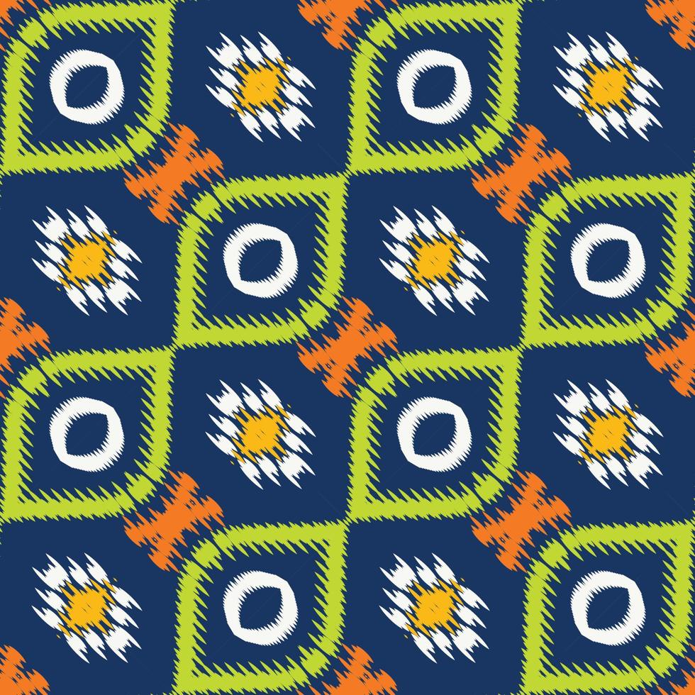 Batik Textile ikat prints seamless pattern digital vector design for Print saree Kurti Borneo Fabric border brush symbols swatches designer