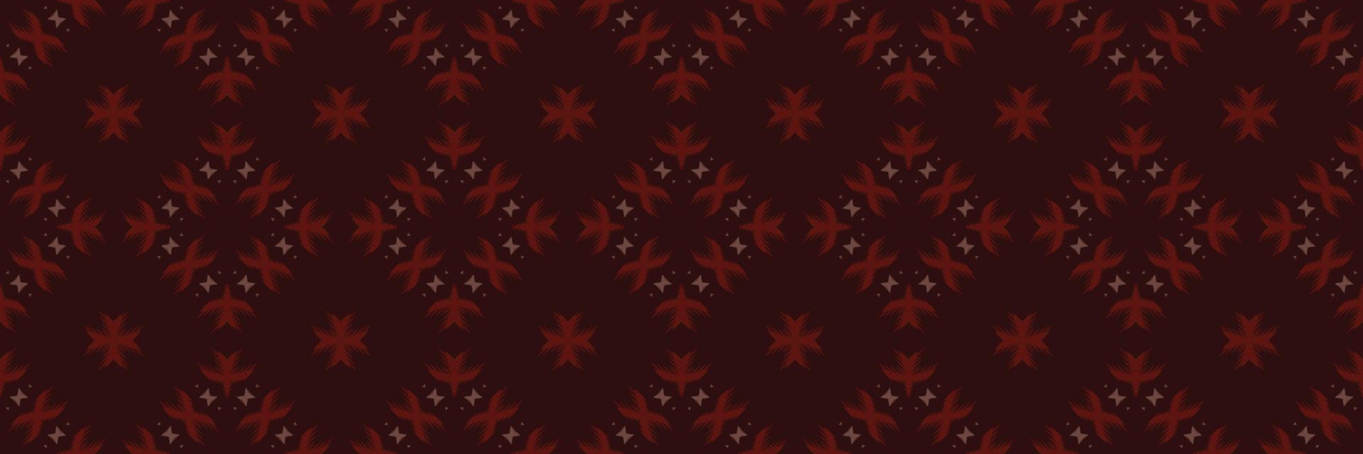 Batik Textile Ethnic ikat floral seamless pattern digital vector design for Print saree Kurti Borneo Fabric border brush symbols swatches cotton