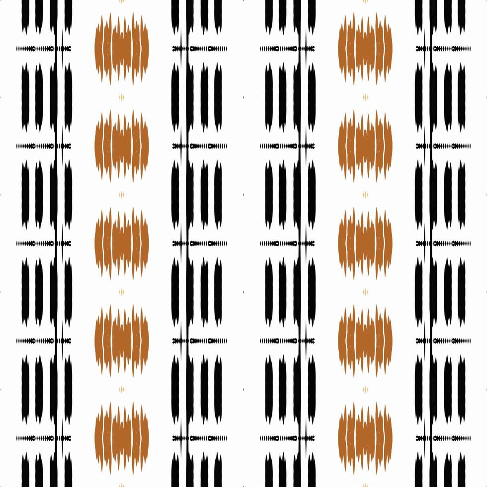 Motif ikat flowers batik textile seamless pattern digital vector design for Print saree Kurti Borneo Fabric border brush symbols swatches designer