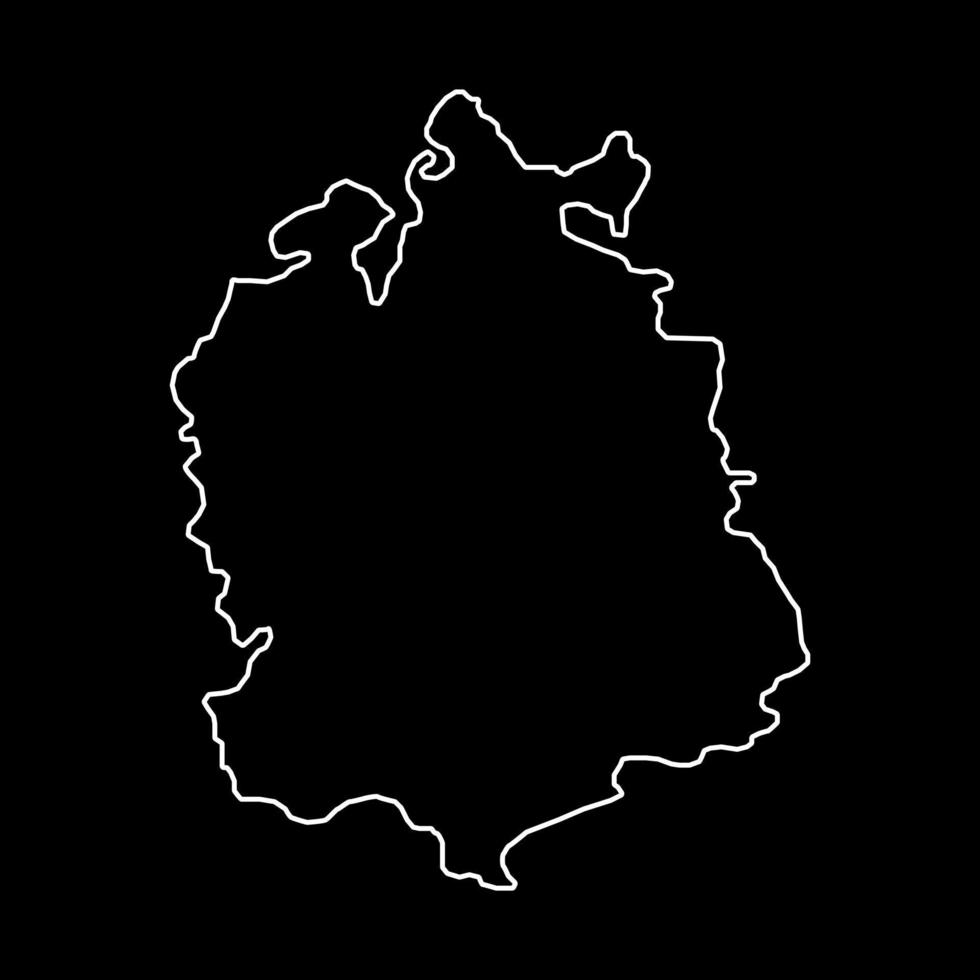 Zurich map, Cantons of Switzerland. Vector illustration.
