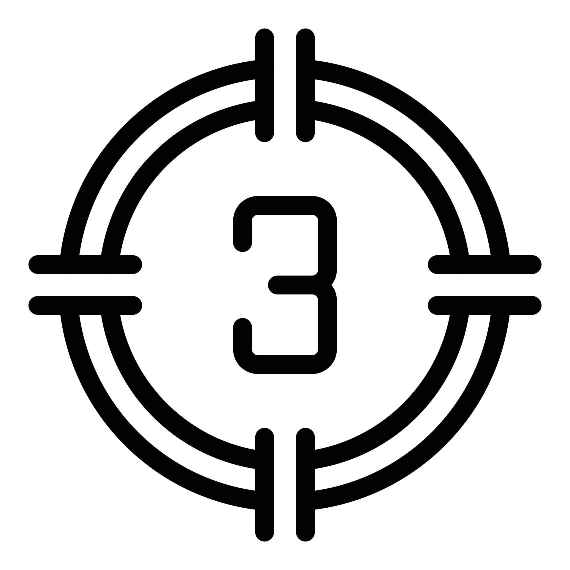 Countdown movie icon, outline style 15627600 Vector Art at Vecteezy