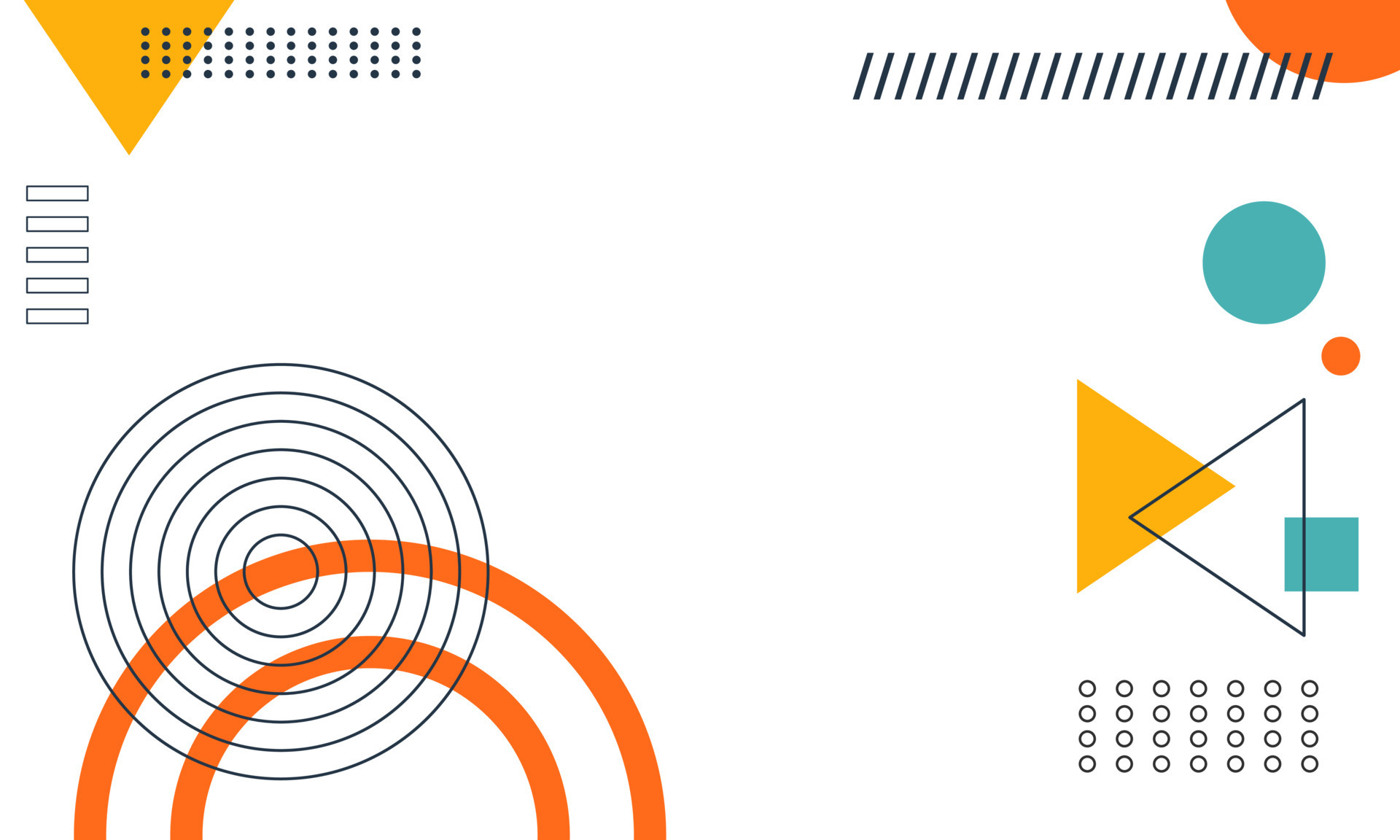 Abstract modern geometric background. Vector Background Illustration