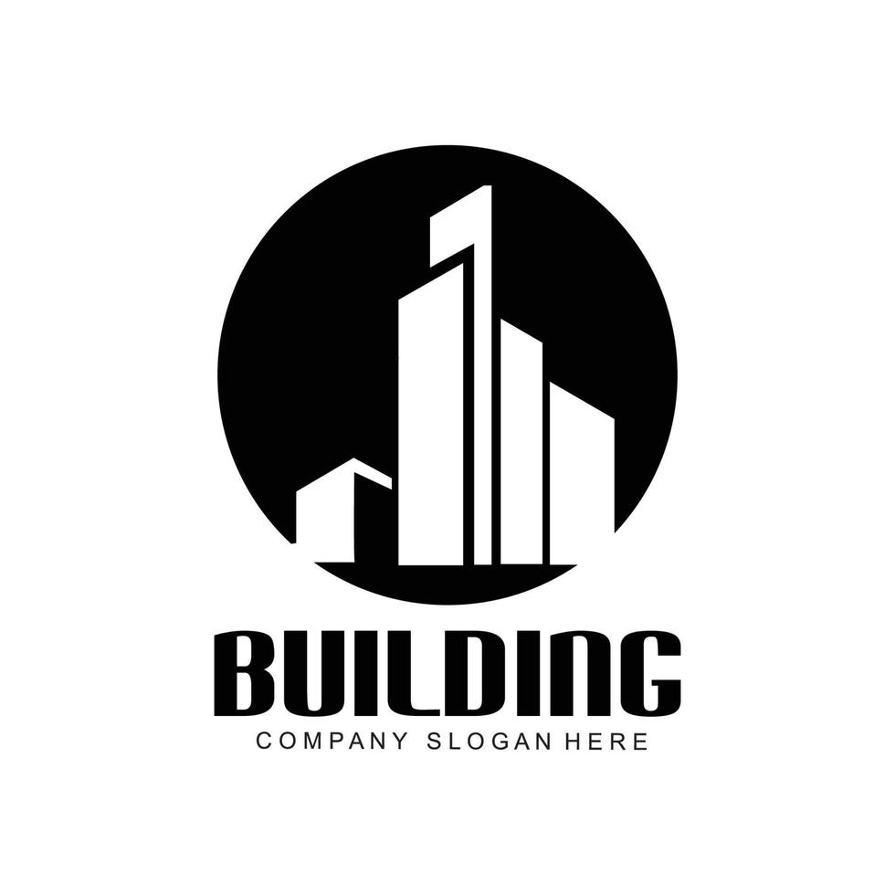 Home Design Logo, Building Logo, Property And Construction Company Icon vector