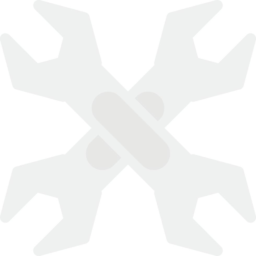 double wrench tools vector