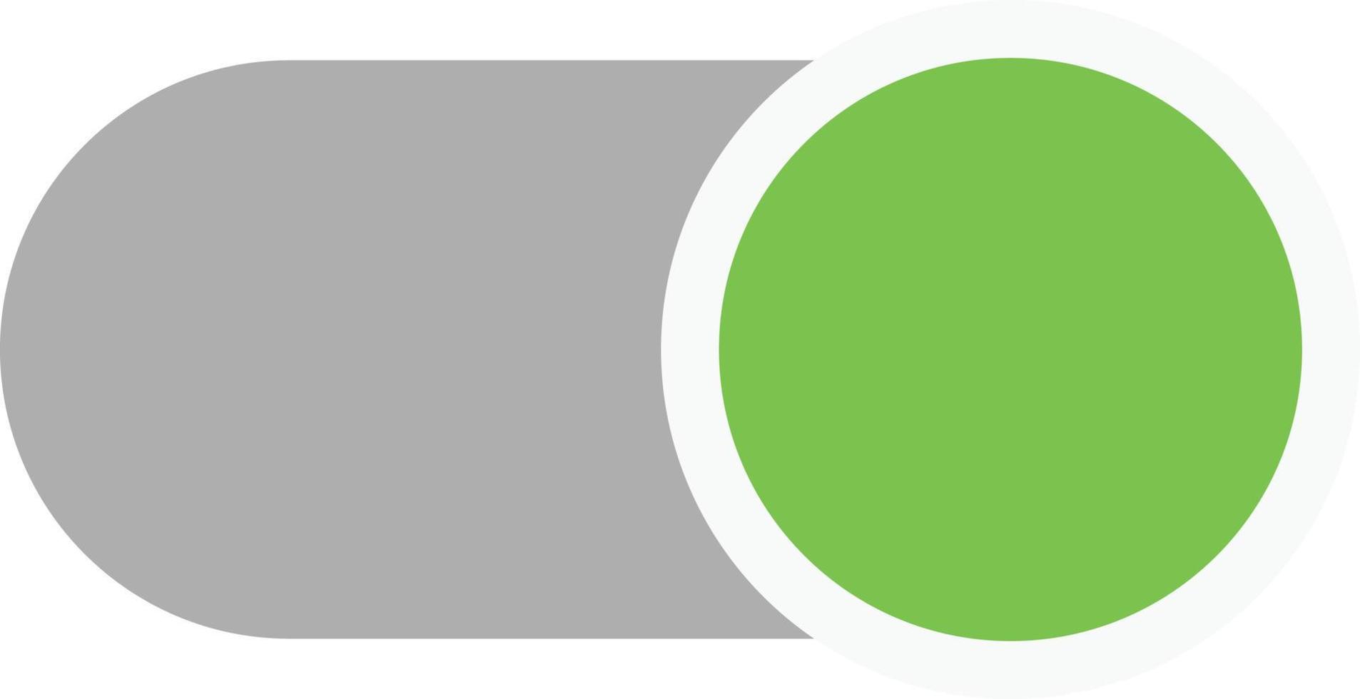switch on button vector