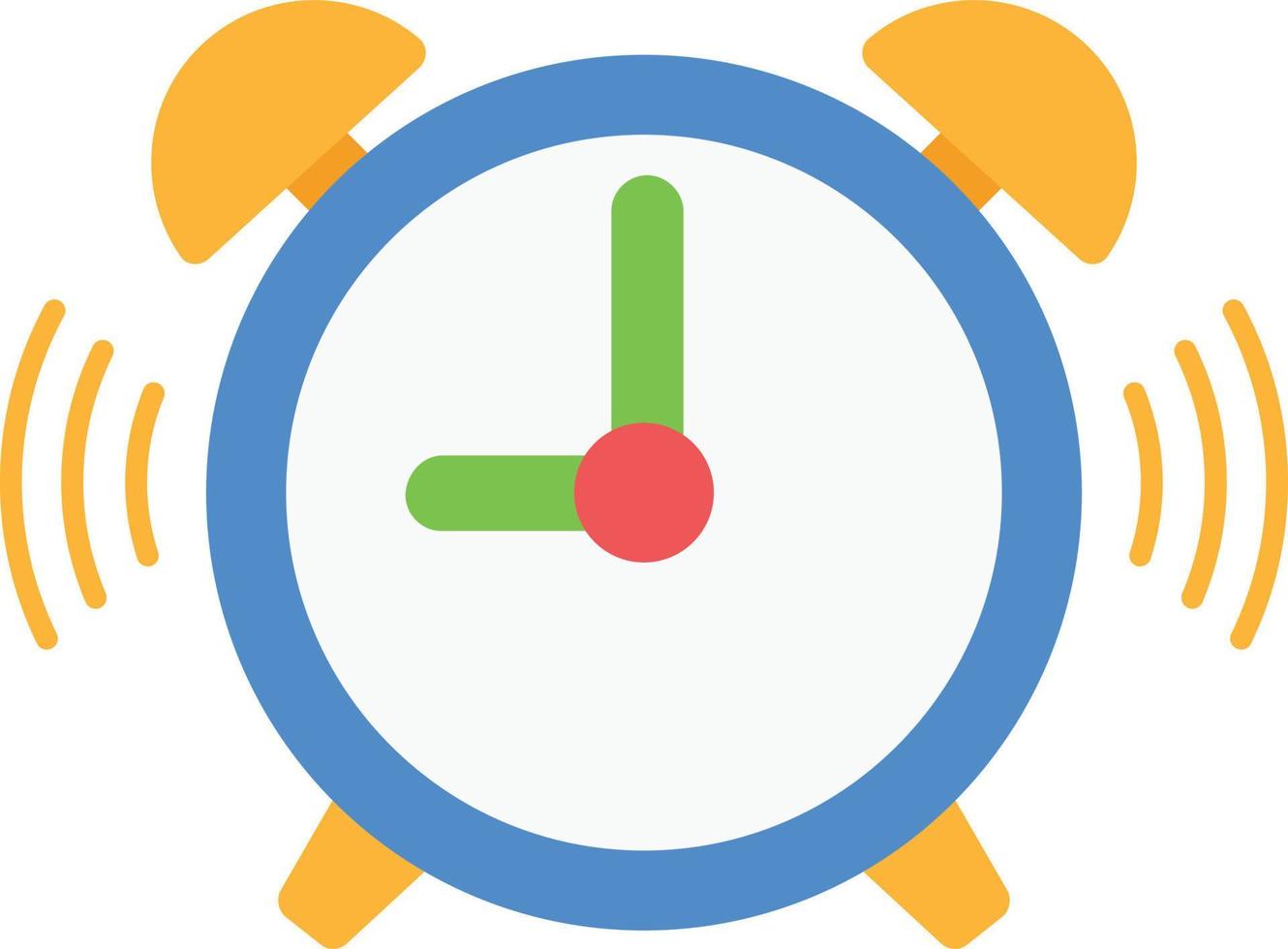 alarm clock time vector