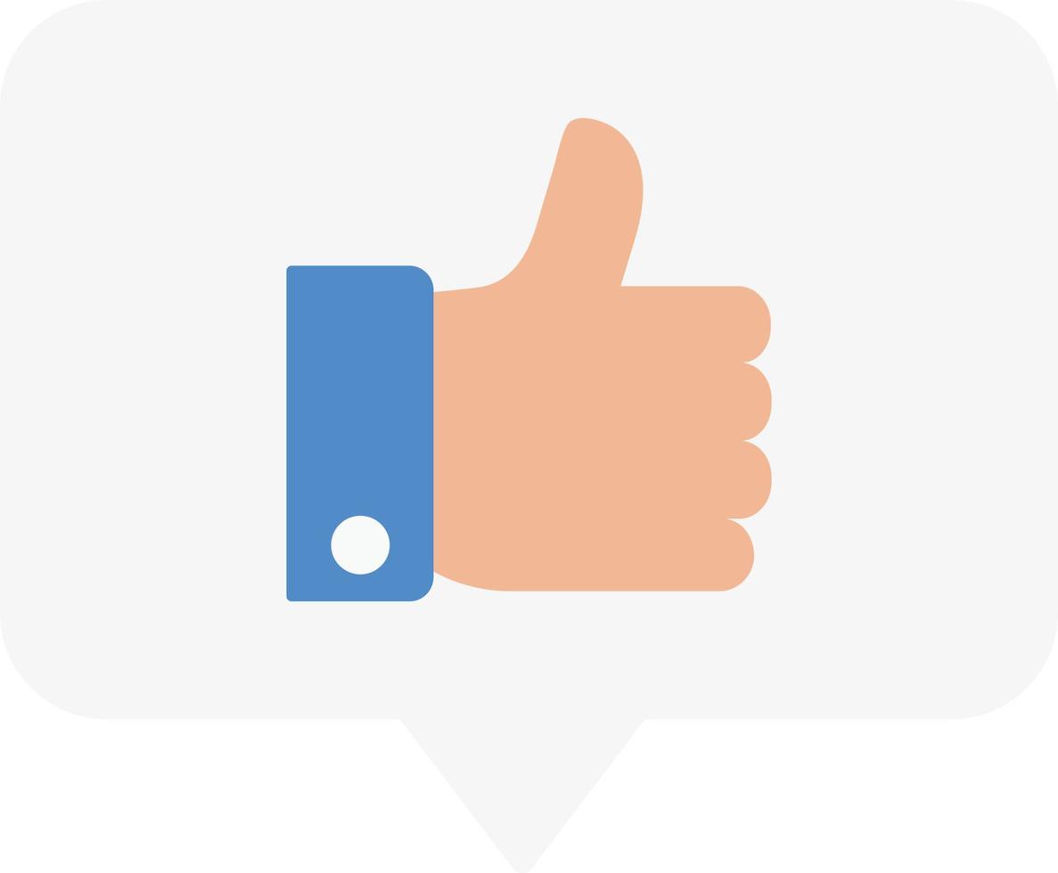 like hand gesture vector