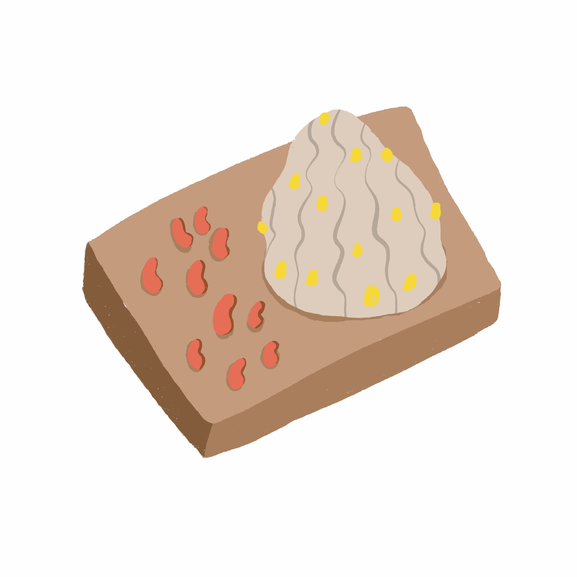 Healthy food rice with red beans 15630111 Vector Art at Vecteezy