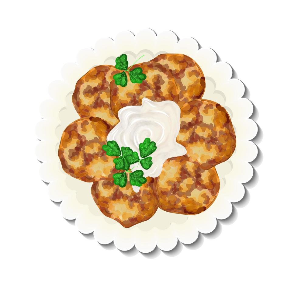 Potato Latke Clipart
