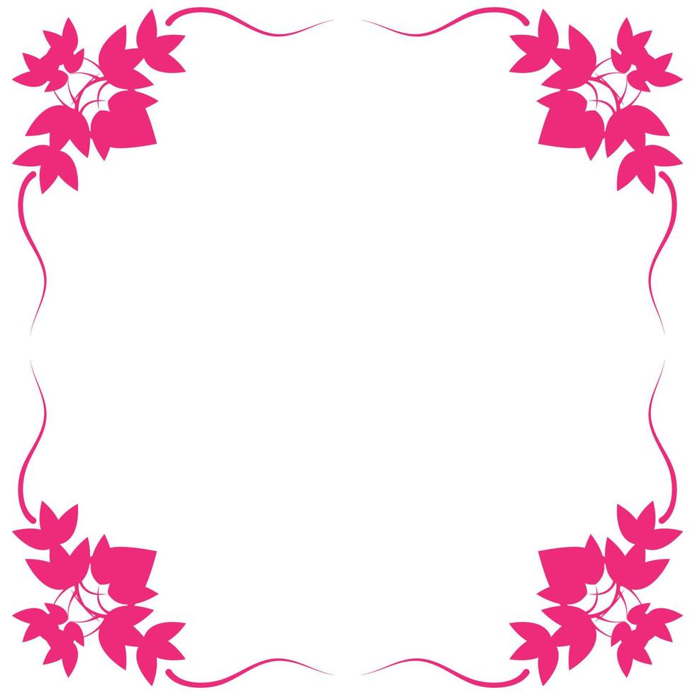 Flower vector icon design template illustration