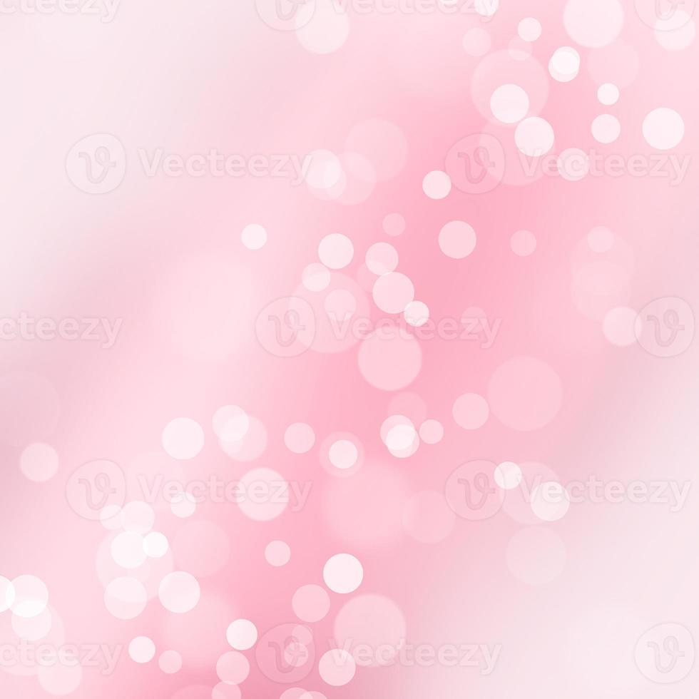 Abstract pink background with bokeh photo