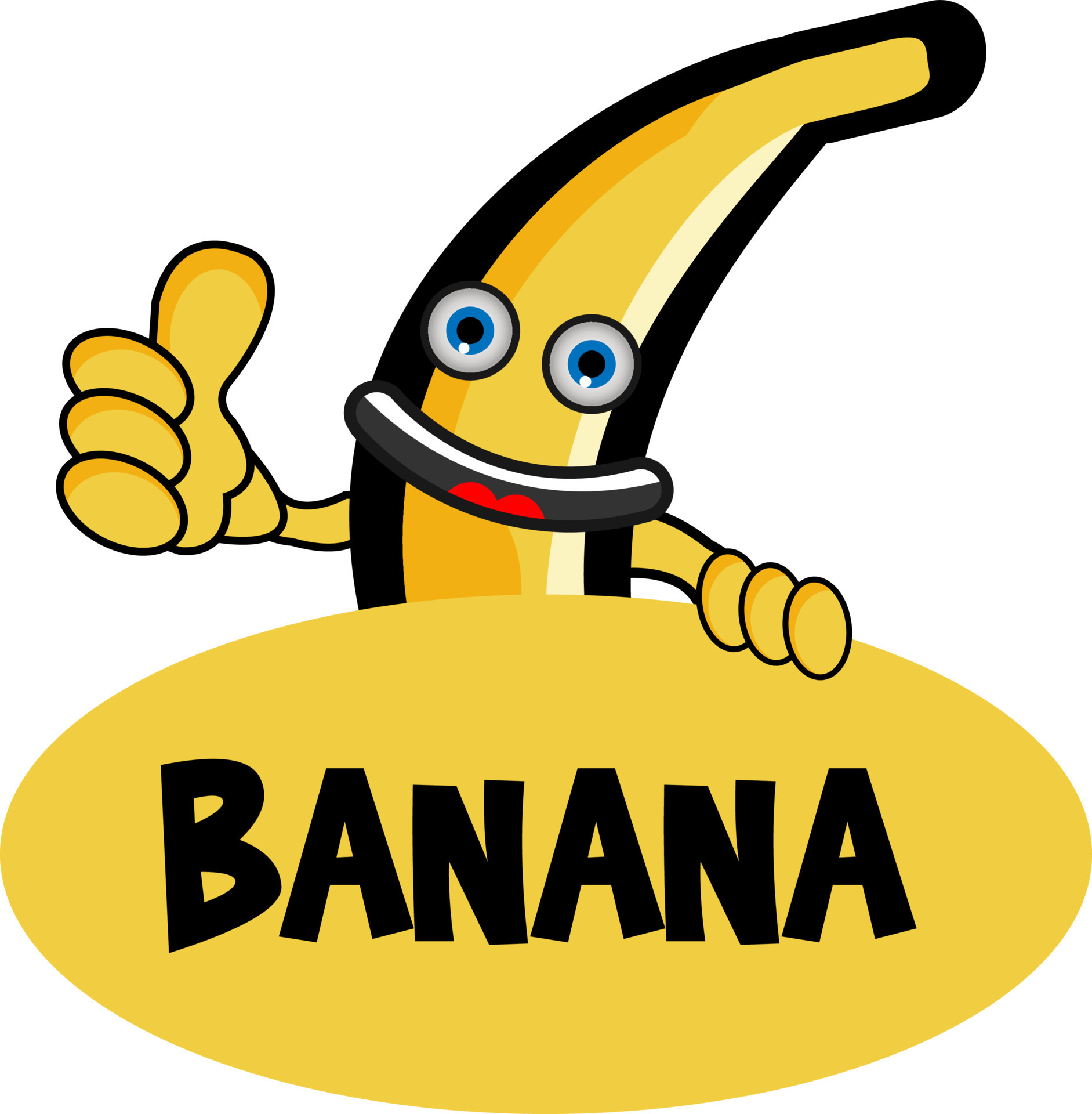 Smile banana Banner 15631610 Vector Art at Vecteezy